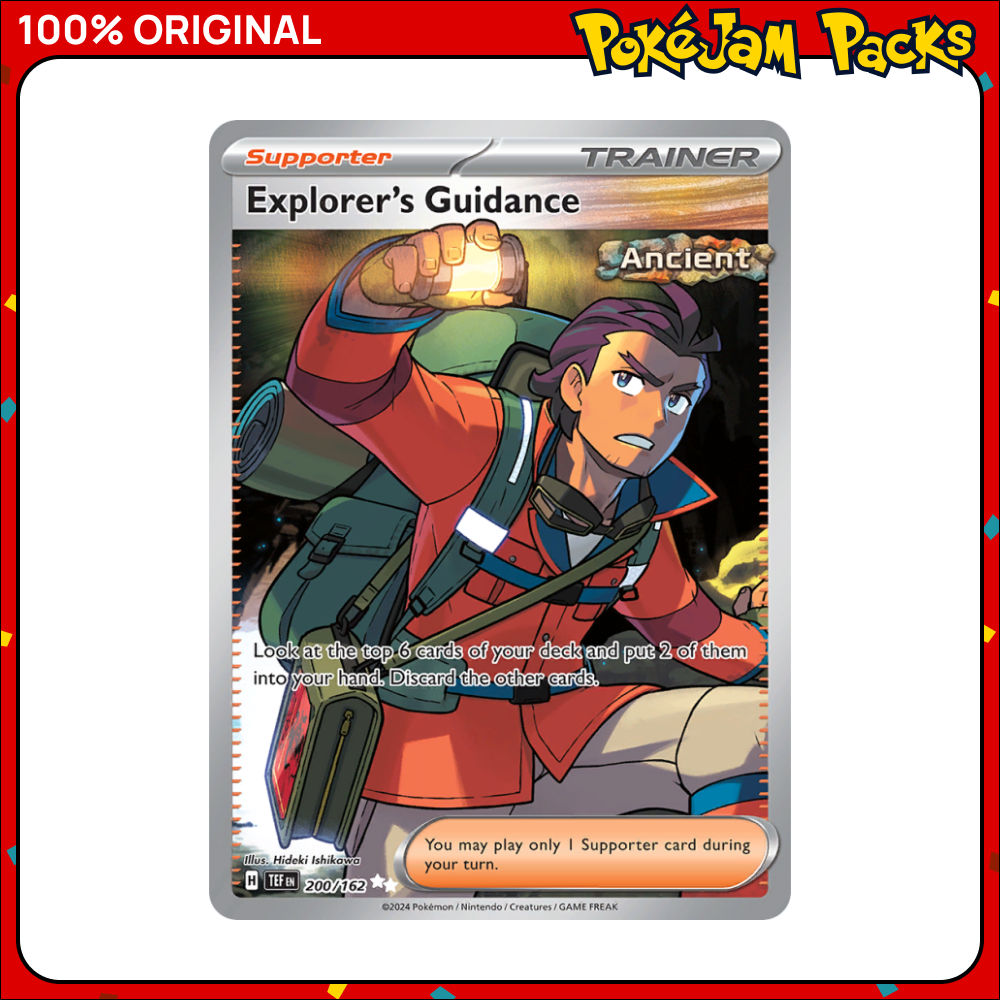 Explorer's Guidance - 200/162 - Ultra Rare - Temporal Forces - Pokemon Card