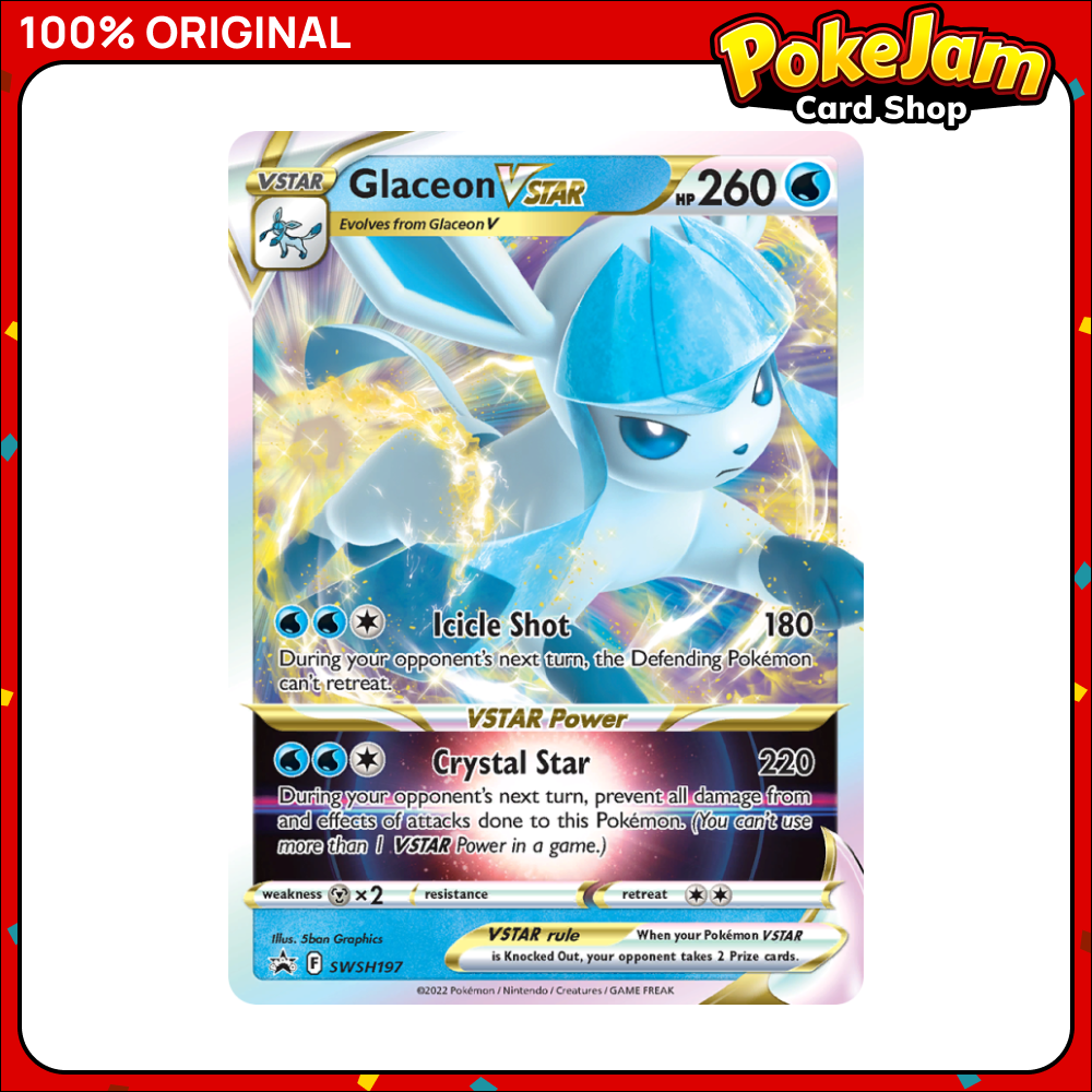 Glaceon VSTAR - SWSH197 - Promo - Sword & Shield Promos - Pokemon TCG