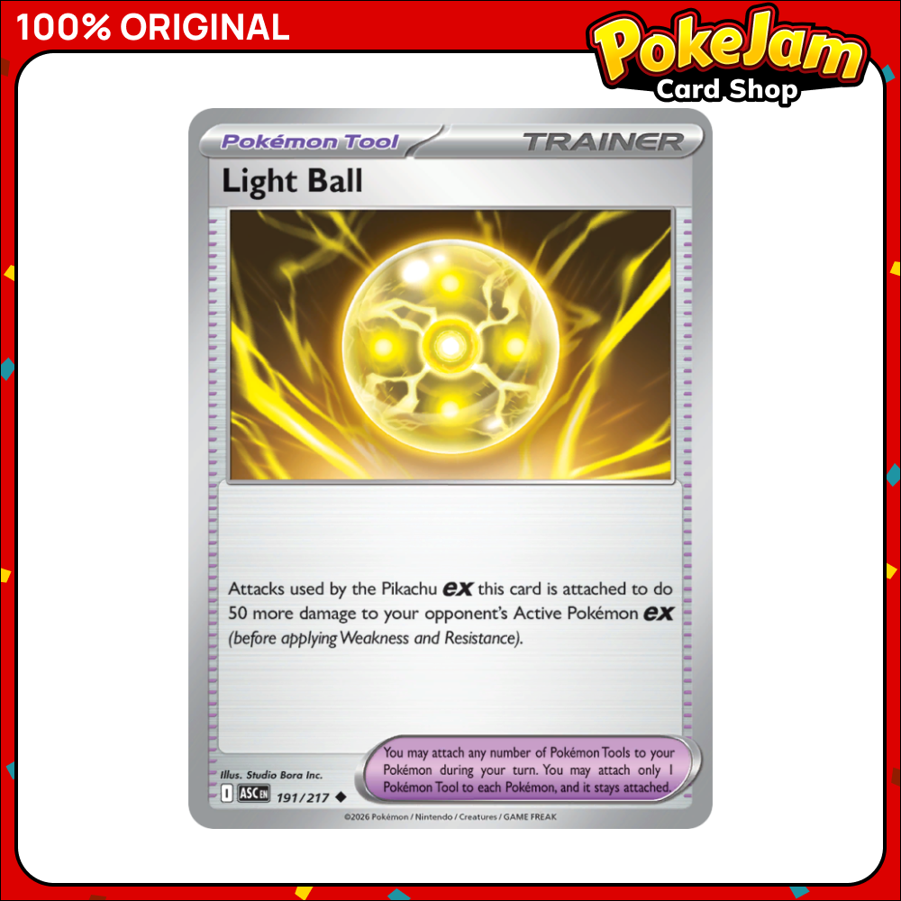 Light Ball 191/217 - Uncommon - Ascended Heroes - Pokemon Card