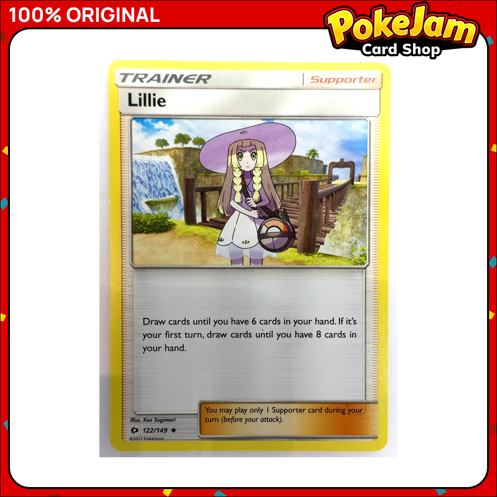 Lillie 122/149 - Uncommon - Sun & Moon - Pokemon Card
