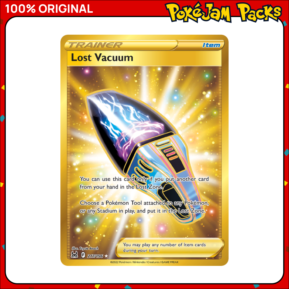 Lost Vacuum - 217/196 - Secret Rare - Lost Origin - Pokemon Card