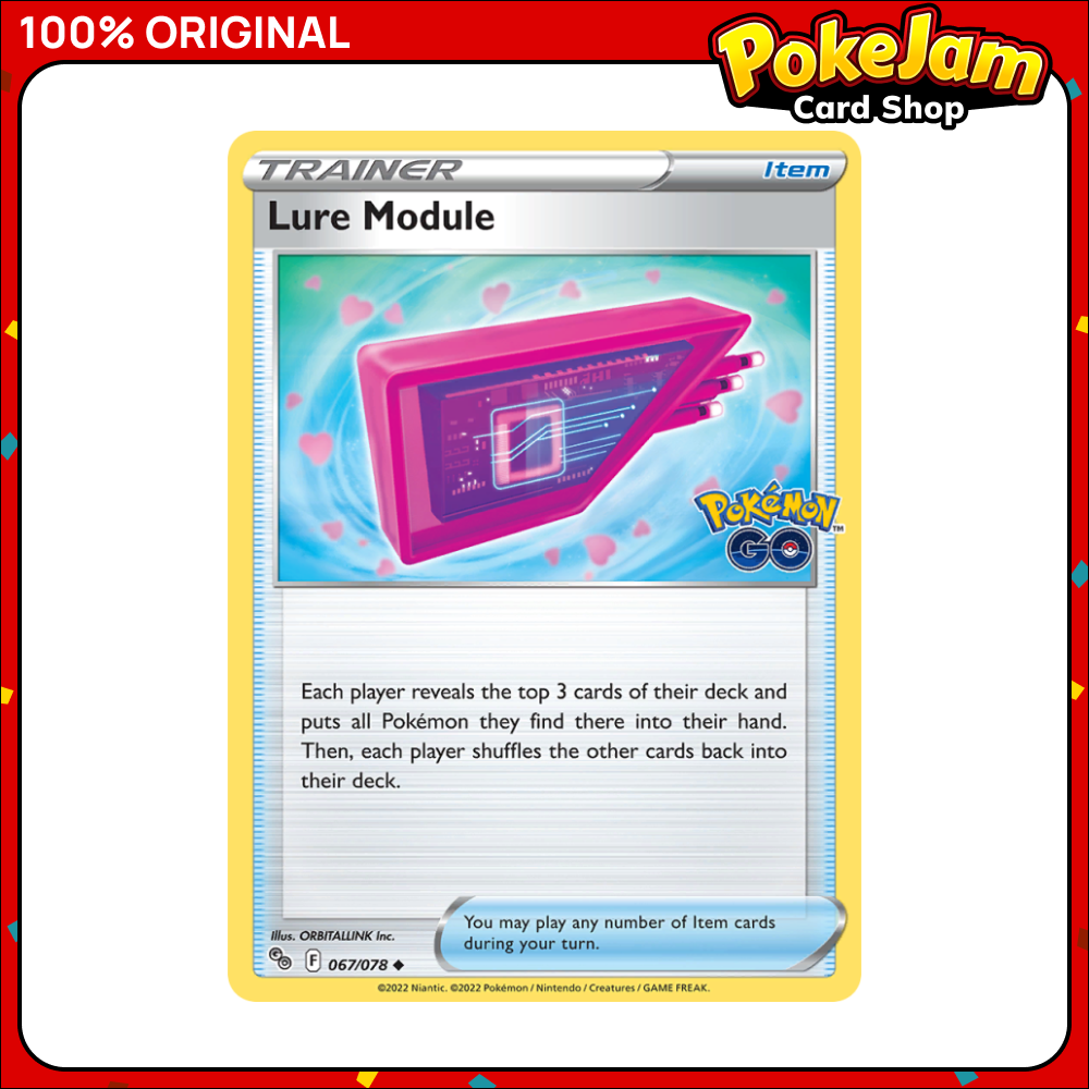 Lure Module 67/78 - Uncommon - Pokemon GO - Pokemon Card