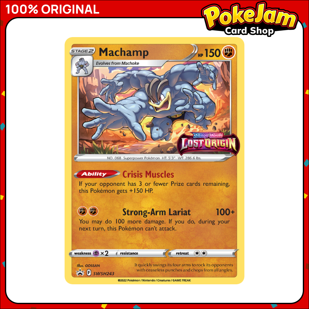 Machamp - SWSH243 - Prerelease Promo - Pokemon TCG