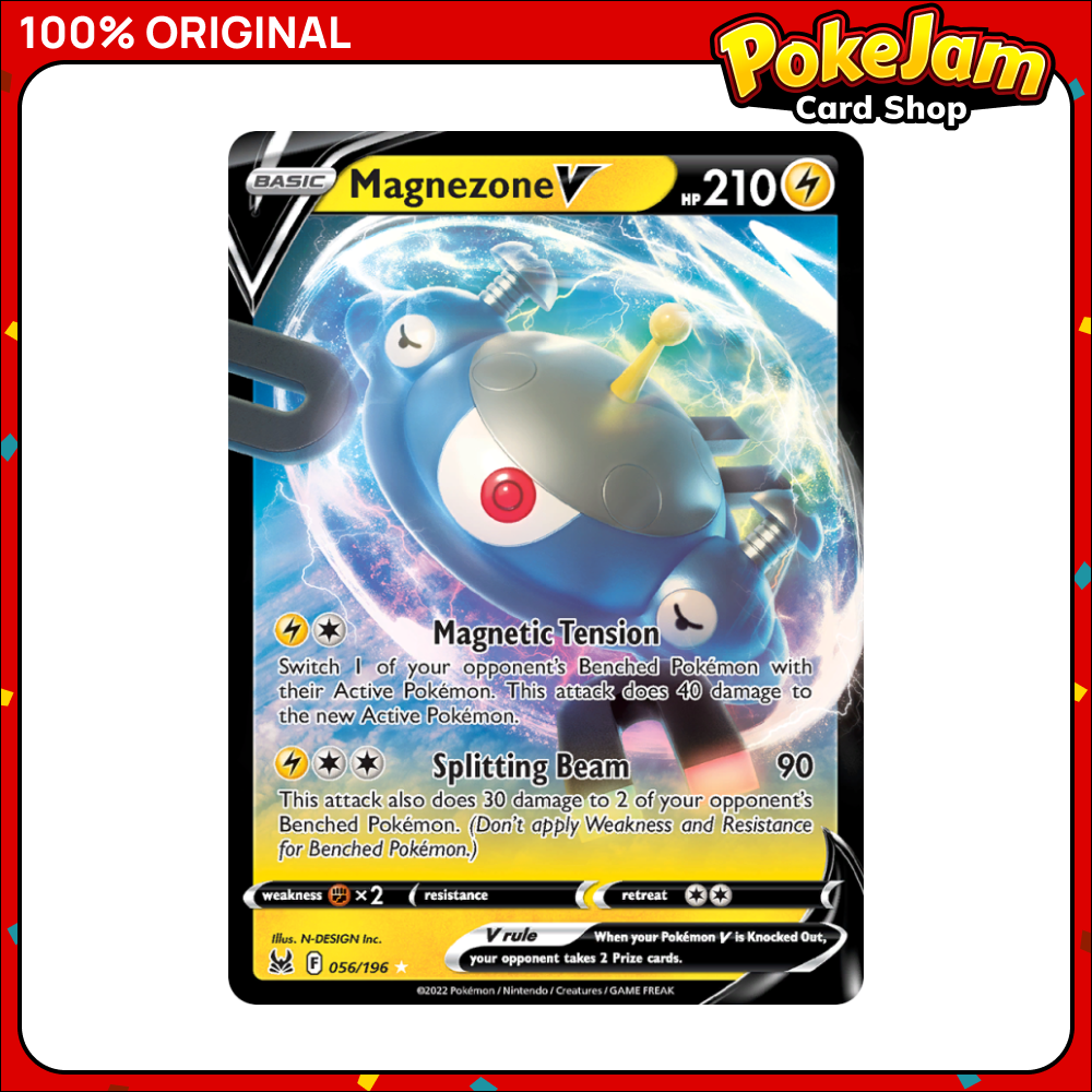 Magnezone V - 056/196 - Ultra Rare - Sword & Shield: Lost Origin - Pokemon TCG