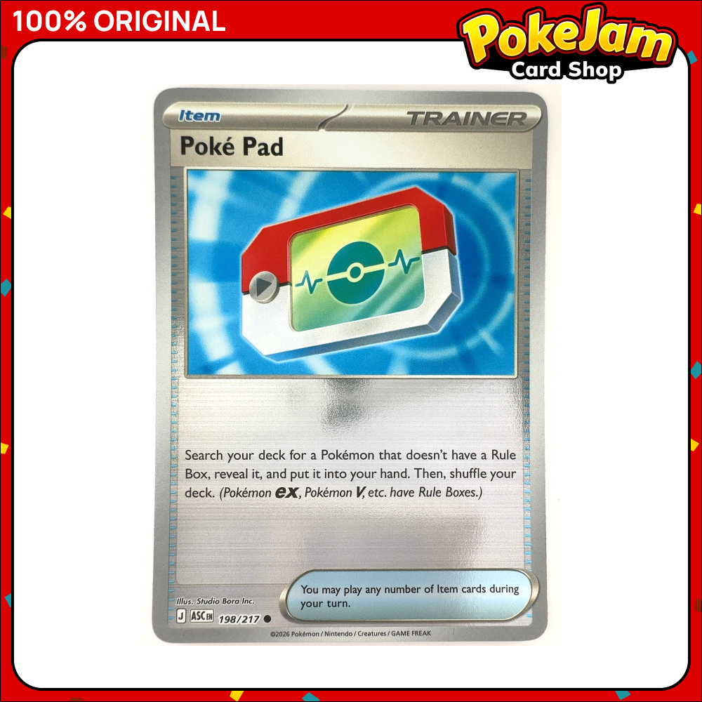 Poke Pad 198/217 - Reverse Hologram - Ascended Heroes - Pokemon Card