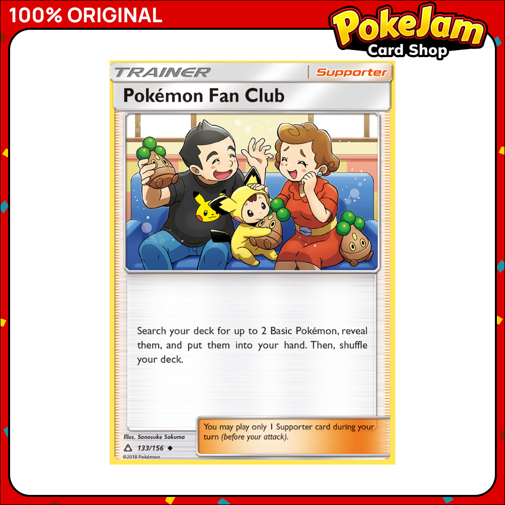 Pokemon Fan Club 133/156 - Uncommon - Ultra Prism - Pokemon Card