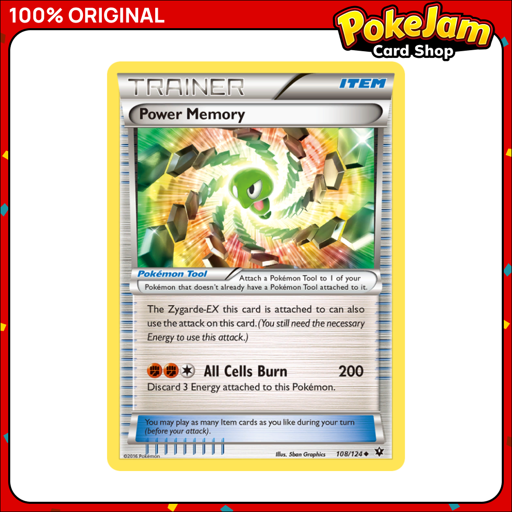Power Memory 108/124 - Uncommon - Fates Collide - Pokemon Card