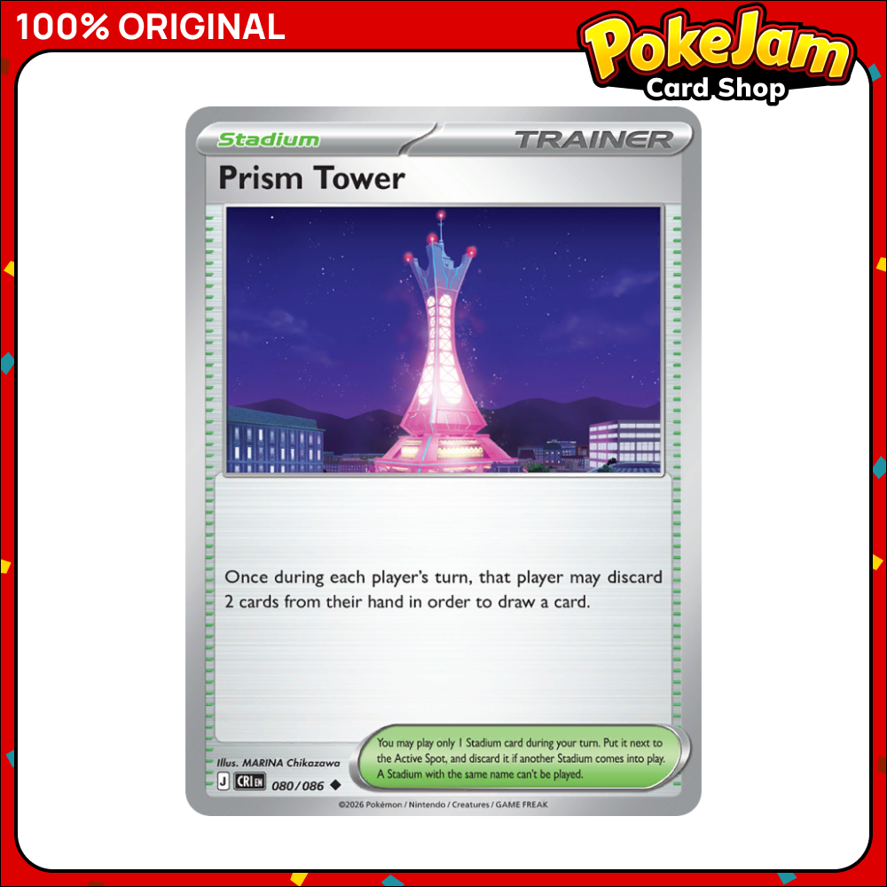 Prism Tower 80/86 - Uncommon - Chaos Rising - Pokemon Card