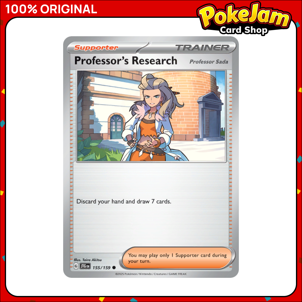 Professor's Research 155/159 - Common - Journey Together - Pokemon Card