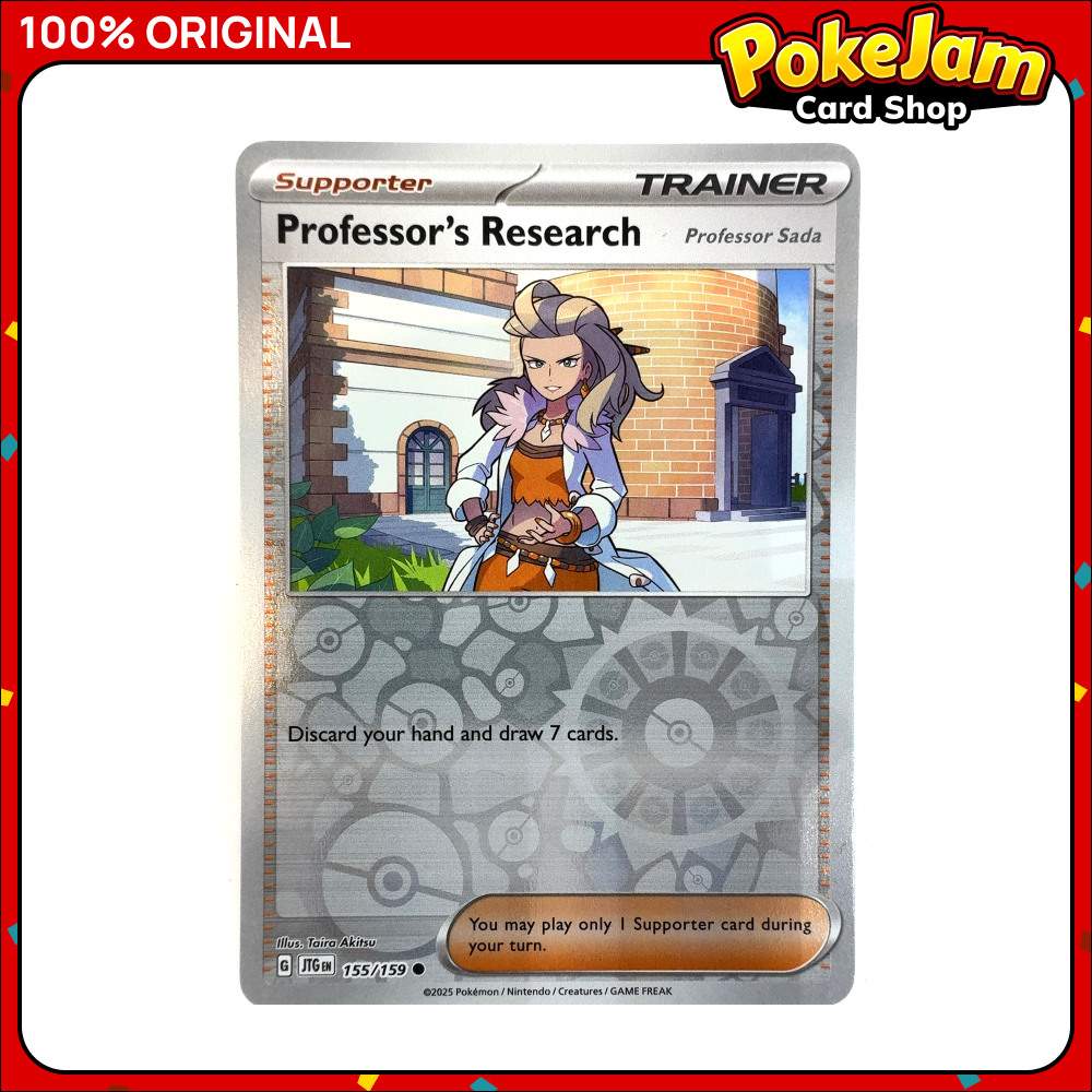Professor's Research 155/159 - Reverse Hologram - Journey Together - Pokemon Card