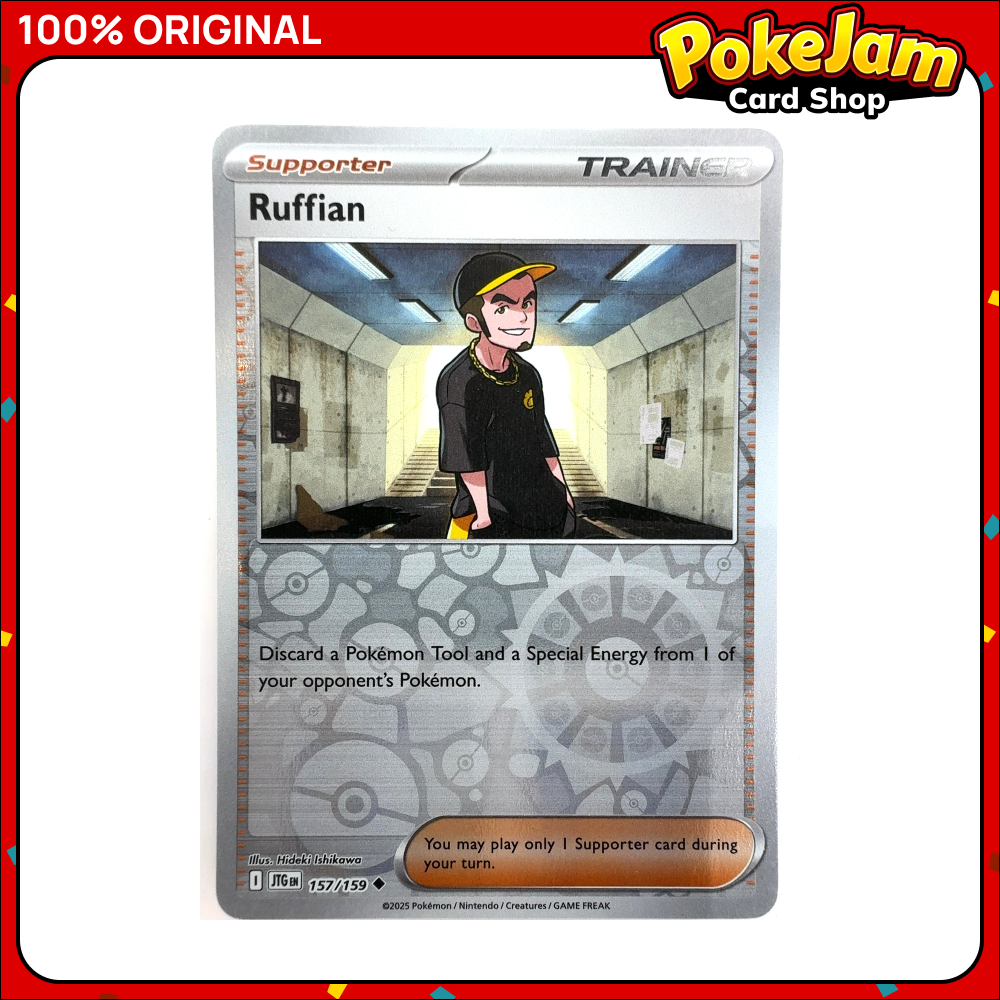 Ruffian 157/159 - Reverse Hologram - Journey Together - Pokemon Card