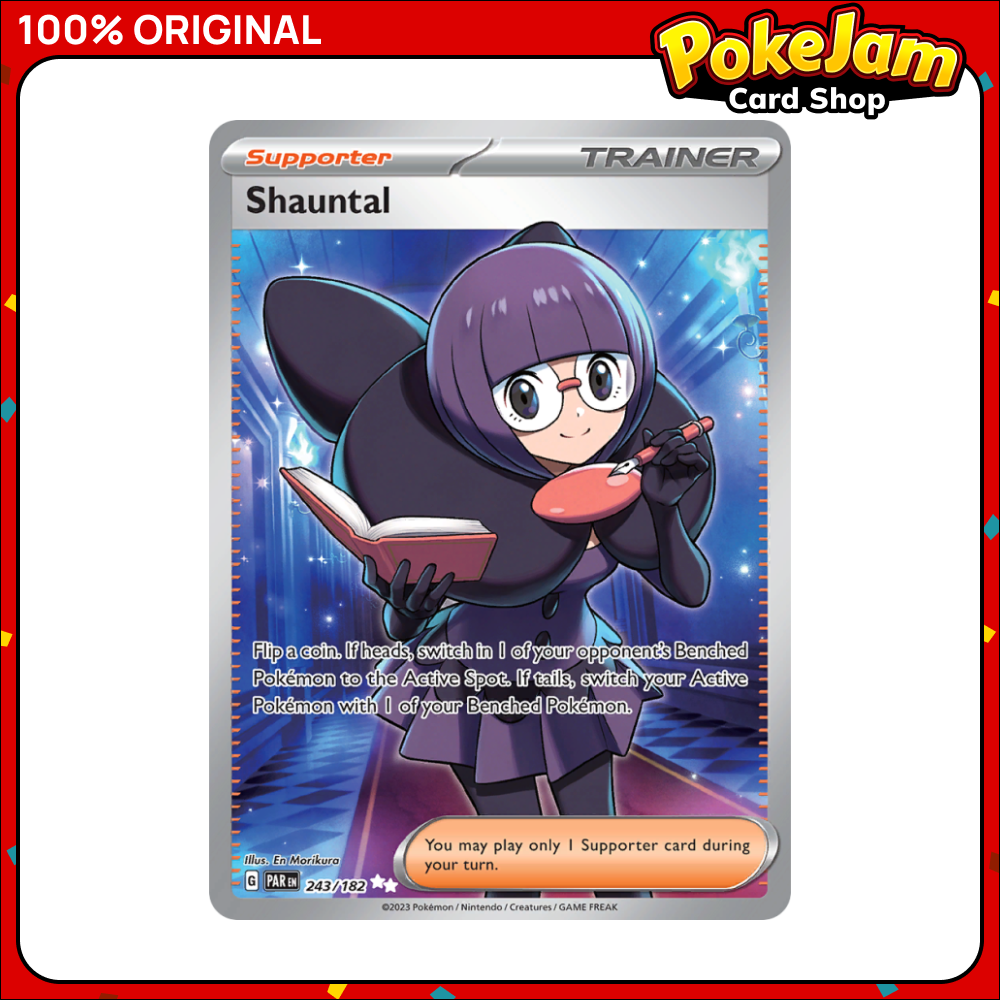 Shauntal - 243/182 - Full Art Secret Rare - Scarlet & Violet: Paradox Rift - Pokemon TCG