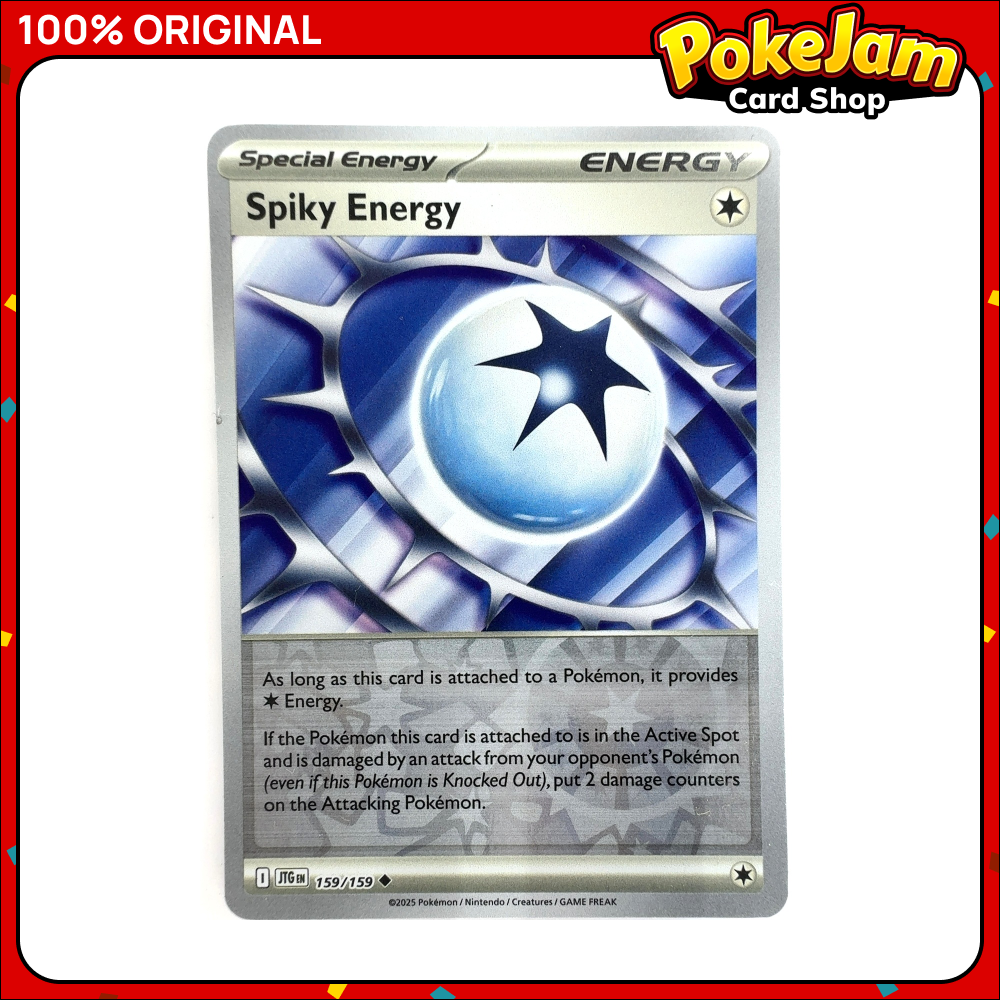 Spiky Energy 159/159 - Reverse Hologram - Journey Together - Pokemon Card