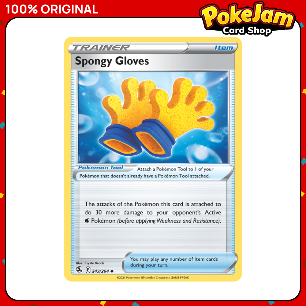 Spongy Gloves 243/264 - Uncommon - Fusion Strike - Pokemon Card