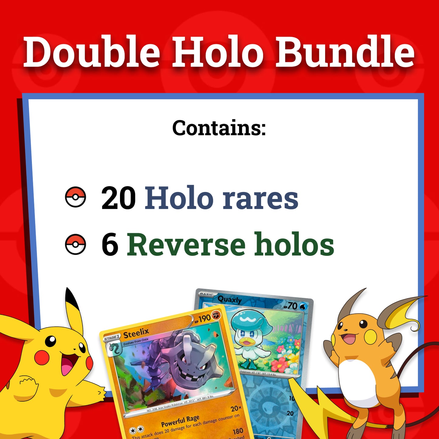 Pokémon Card Bundles - 40+ Authentic Card Pack with Guaranteed Rare - Perfect for Gifts & Collectors