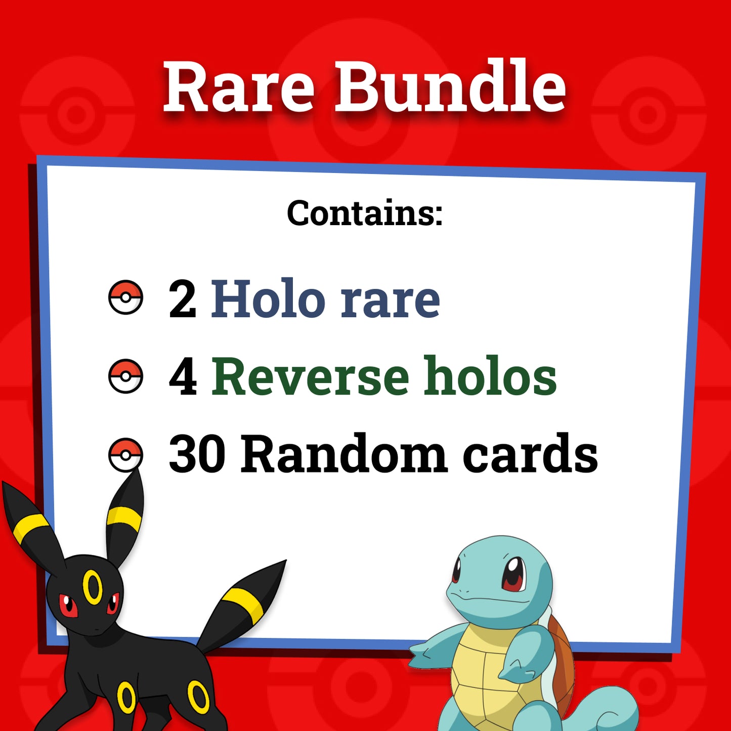 Pokémon Card Bundles - 40+ Authentic Card Pack with Guaranteed Rare - Perfect for Gifts & Collectors