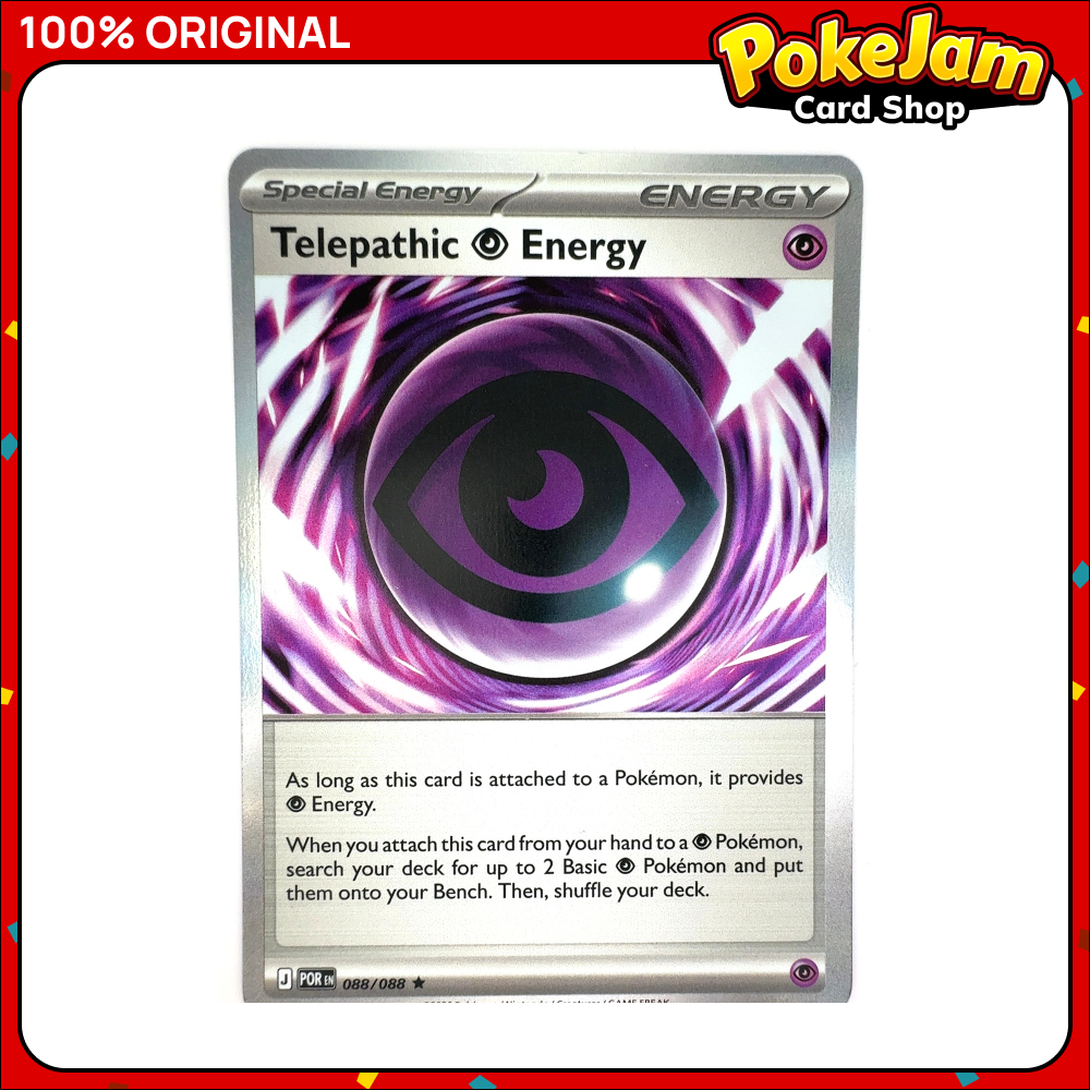 Telepathic Psychic Energy 88/88 - Rare - Perfect Order - Pokemon Card