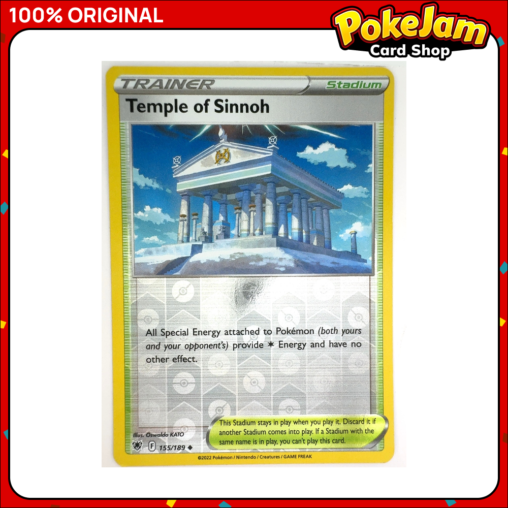 Temple of Sinnoh 155/189 - Reverse Hologram - Astral Radiance - Pokemon Card