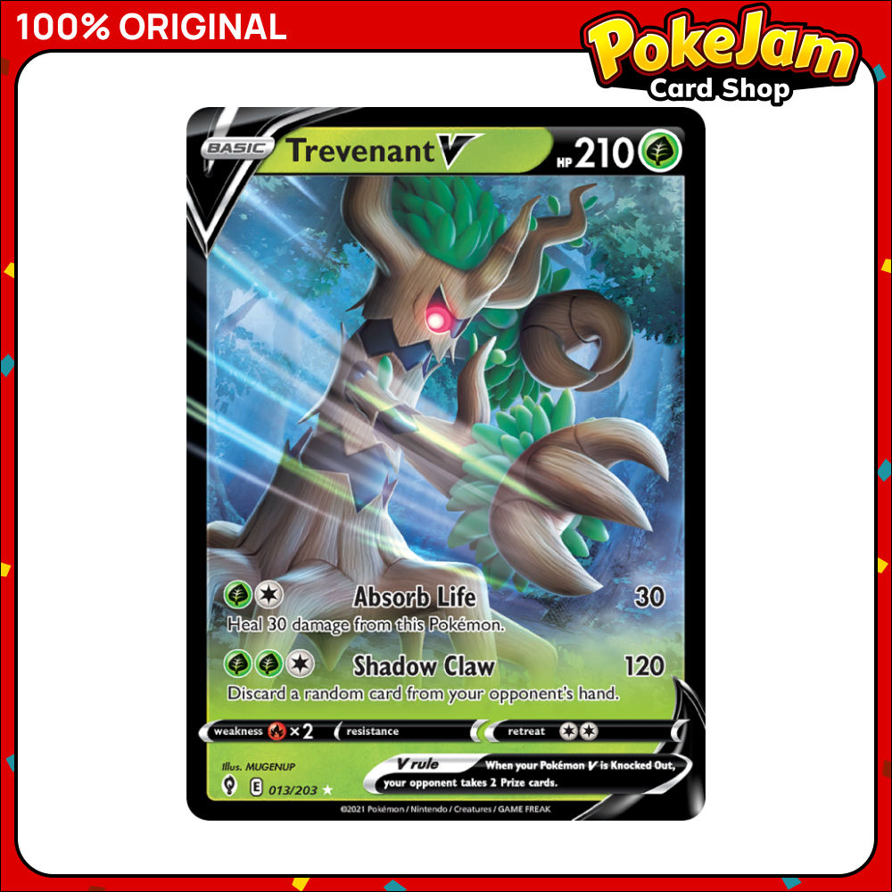 Trevenant V - 013/203 - Ultra Rare - Sword & Shield: Evolving Skies - Pokemon TCG