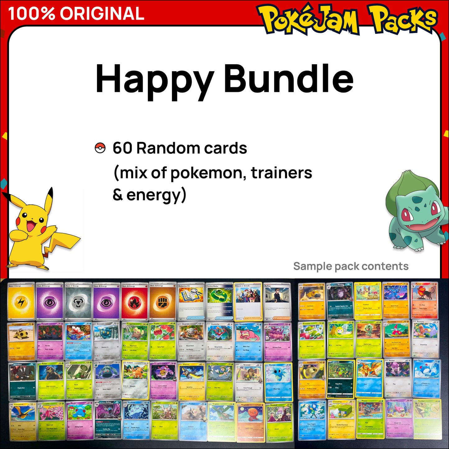 Pokémon Card Bundles - 40+ Authentic Card Pack with Guaranteed Rare - Perfect for Gifts & Collectors