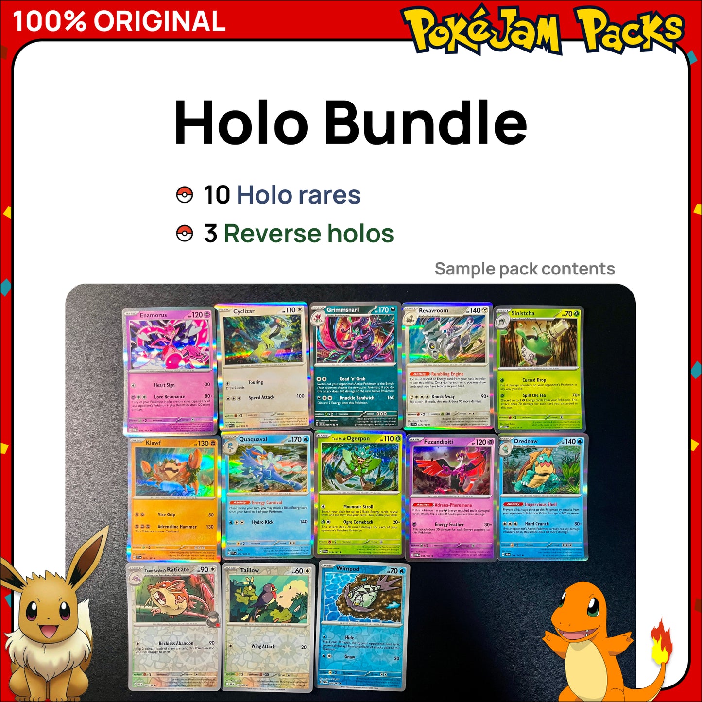 Pokémon Card Bundles - 40+ Authentic Card Pack with Guaranteed Rare - Perfect for Gifts & Collectors