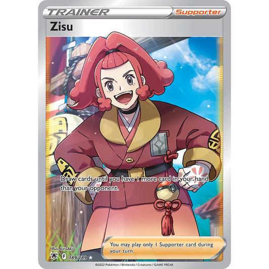 Zisu - 189/189 - Full Art Ultra Rare - Sword & Shield: Astral Radiance - Pokémon TCG