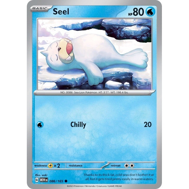 Pokémon - Grass & Water Common/Uncommon Singles - Scarlet & Violet 151 - Pokemon TCG
