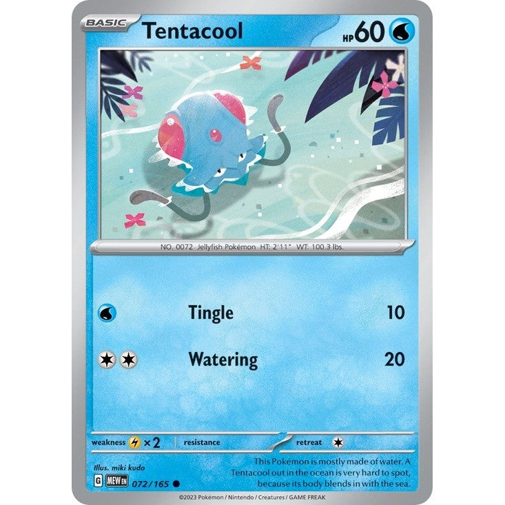 Pokémon - Grass & Water Common/Uncommon Singles - Scarlet & Violet 151 - Pokemon TCG
