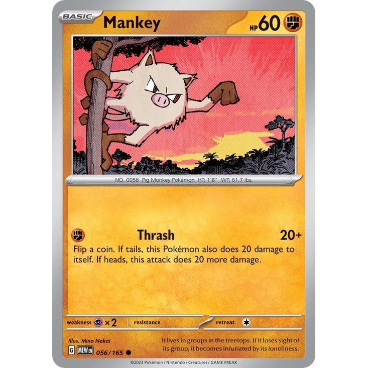 Pokémon - Fighting & Fire Common/Uncommon Singles - Scarlet & Violet 151 - Pokemon TCG
