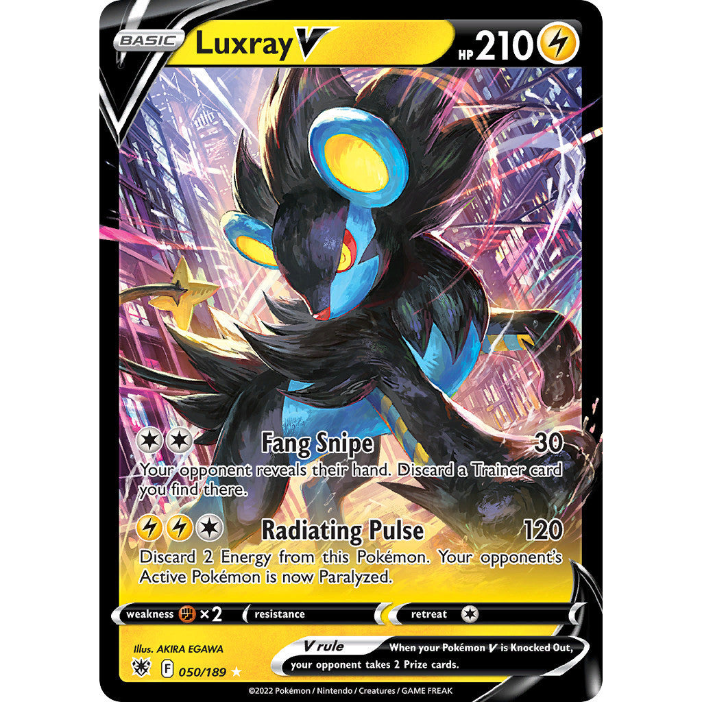 Luxray V - 050/189 - Ultra Rare - Sword & Shield: Astral Radiance - Pokémon TCG