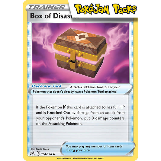 Box of Disaster - 154/196 - Uncommon - Sword & Shield: Lost Origin - Pokémon TCG