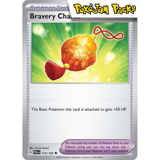 Bravery Charm - 173/193 - Uncommon - Paldea Evolved - Pokémon TCG