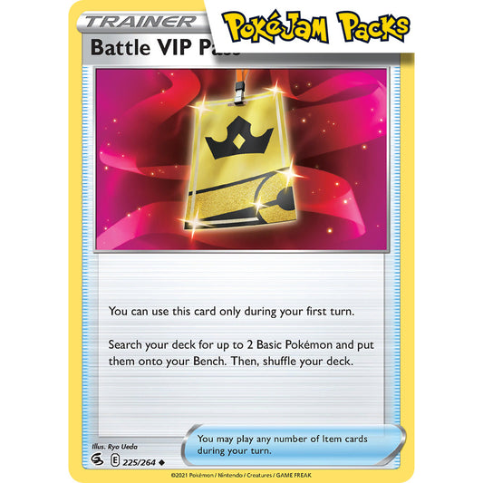Battle VIP Pass - 225/264 - Uncommon - Fusion Strike - Pokémon TCG