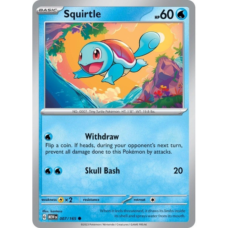 Pokémon - Grass & Water Common/Uncommon Singles - Scarlet & Violet 151 - Pokemon TCG