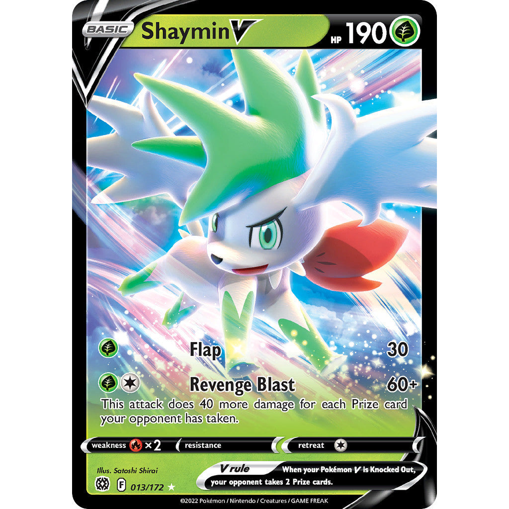 Shaymin V - 013/172 - Ultra Rare - Sword & Shield: Brilliant Stars - Pokémon TCG