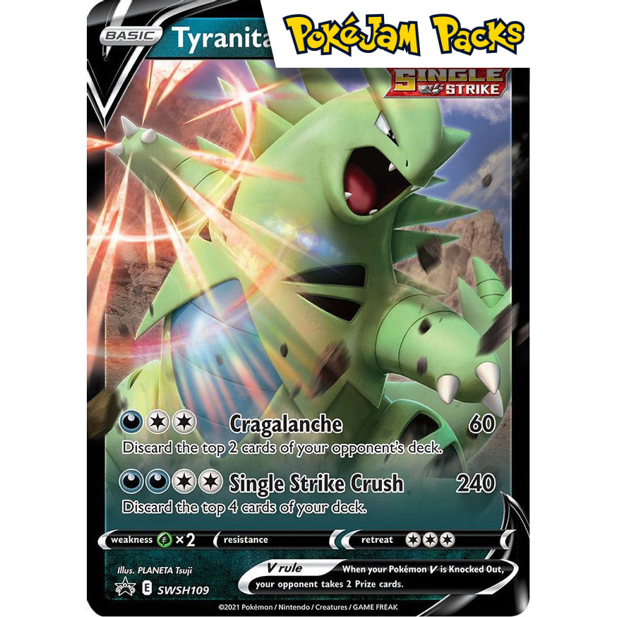 Tyranitar V - SWSH109 - Promo - Sword & Shield Promos - Pokémon TCG