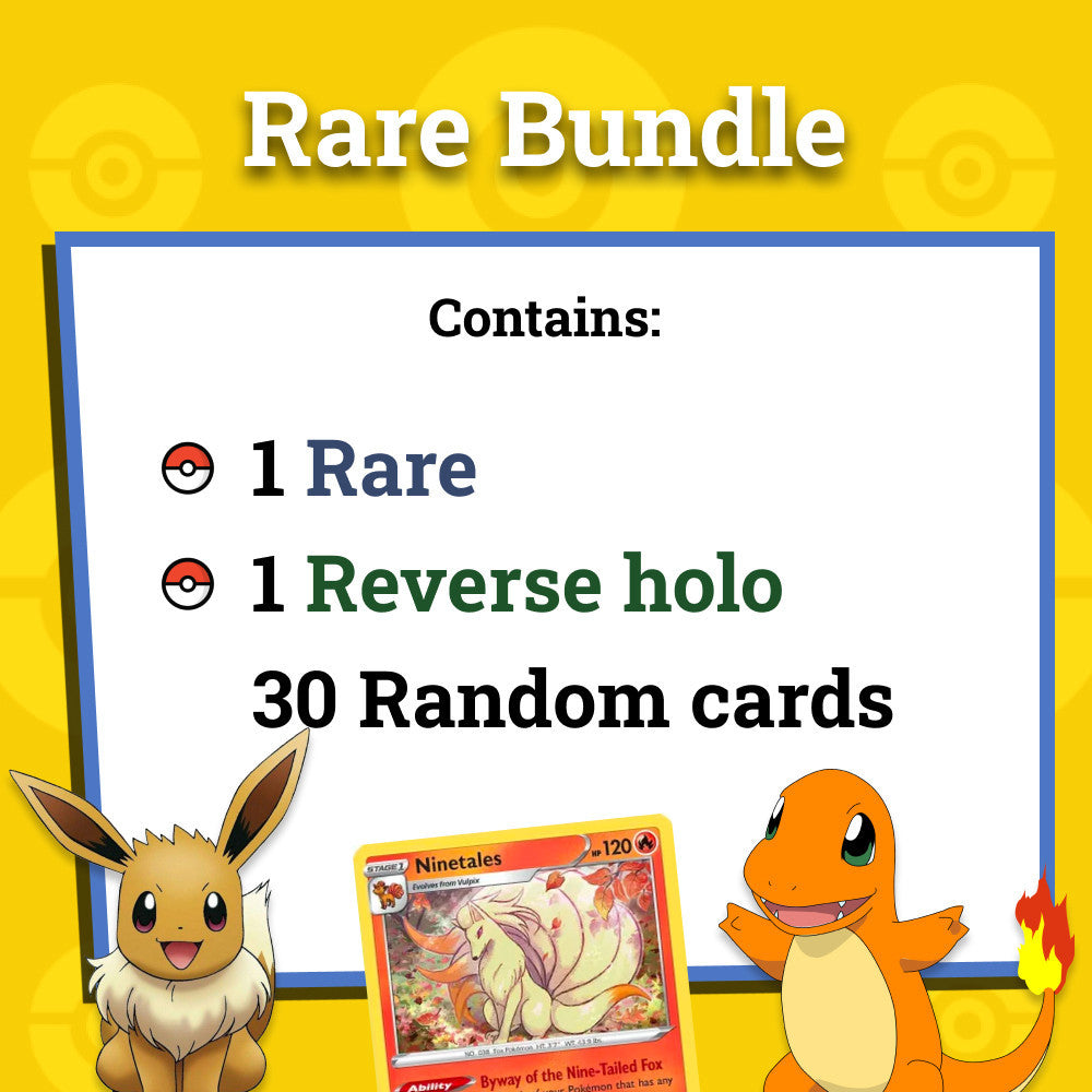 Pokemon Card Happy Bundles - Guaranteed Card Packs - TCG Trading Card Game