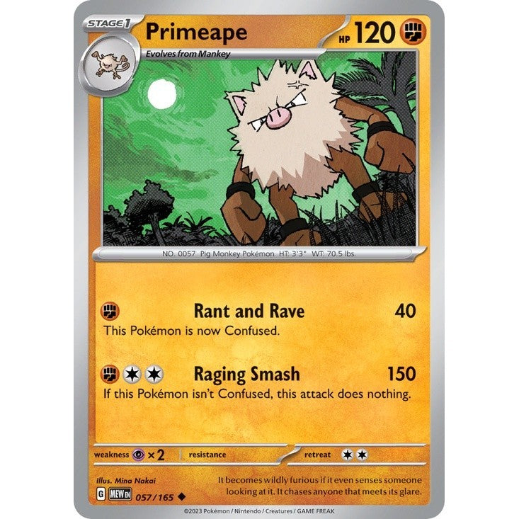 Pokémon - Fighting & Fire Common/Uncommon Singles - Scarlet & Violet 151 - Pokemon TCG