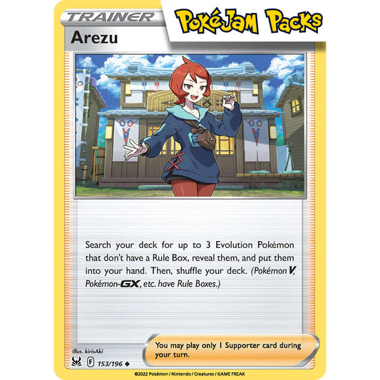 Arezu - 153/196 - Uncommon - Sword & Shield: Lost Origin - Pokémon TCG