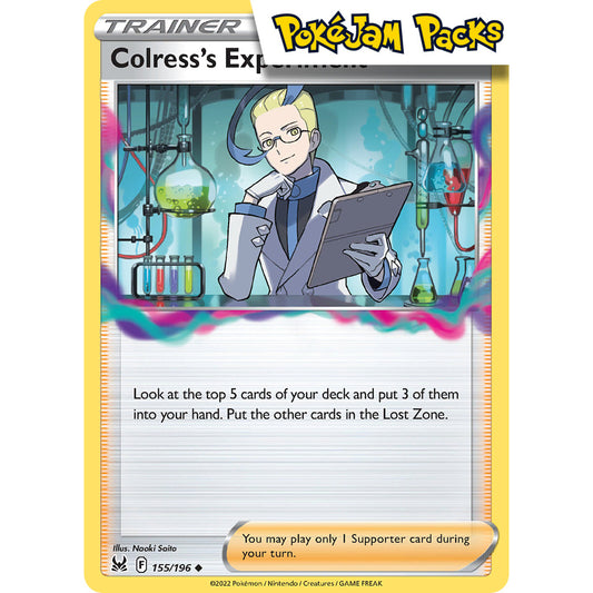 Colress's Experiment - 155/196 - Uncommon - Sword & Shield: Lost Origin - Pokémon TCG