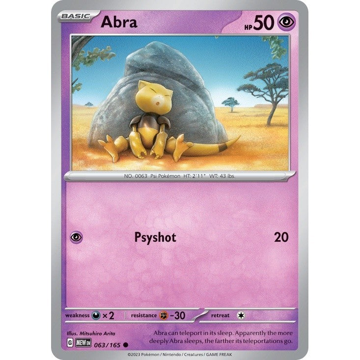Pokémon - Colorless & Psychic Common/Uncommon Singles - Scarlet & Violet 151 - Pokemon TCG