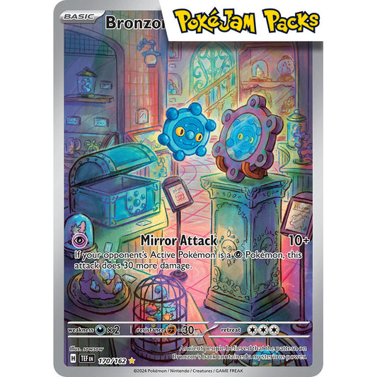 Bronzor - 170/162 - Illustration Rare - Scarlet & Violet: Temporal Forces - Pokémon TCG