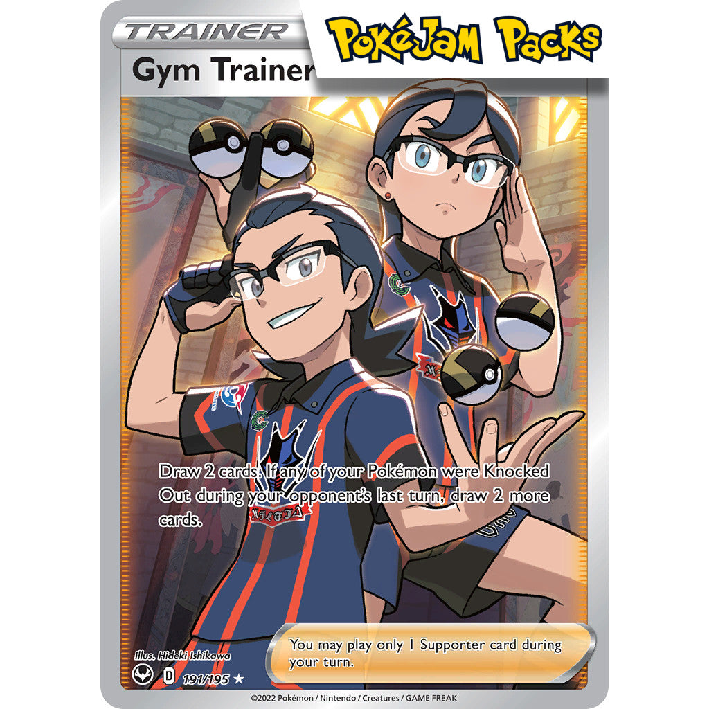 Gym Trainer - 191/195 - Full Art Ultra Rare - Silver Tempest - Pokémon TCG