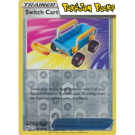 Switch Cart - 154/189 - Uncommon Reverse Holo - Astral Radiance - Pokémon TCG