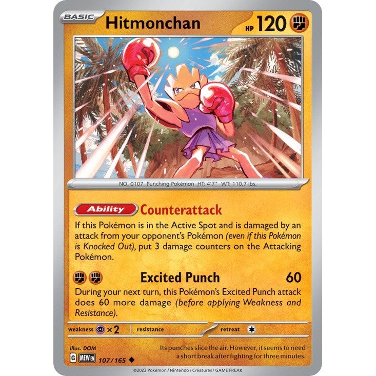 Pokémon - Fighting & Fire Common/Uncommon Singles - Scarlet & Violet 151 - Pokemon TCG