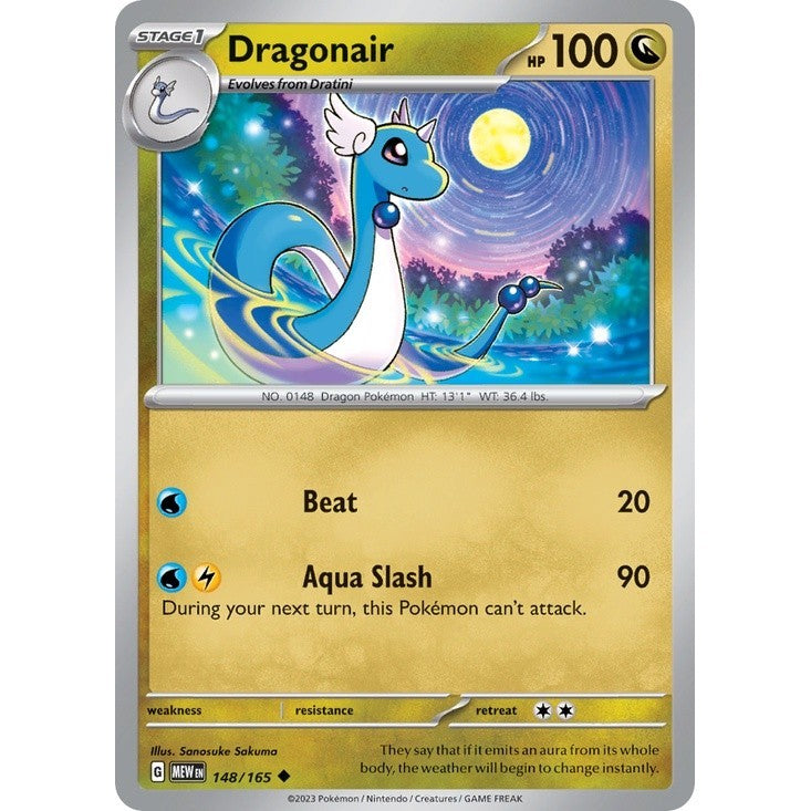 Pokémon - Lightning, Darkness & Dragon Common/Uncommon Singles - Scarlet & Violet 151