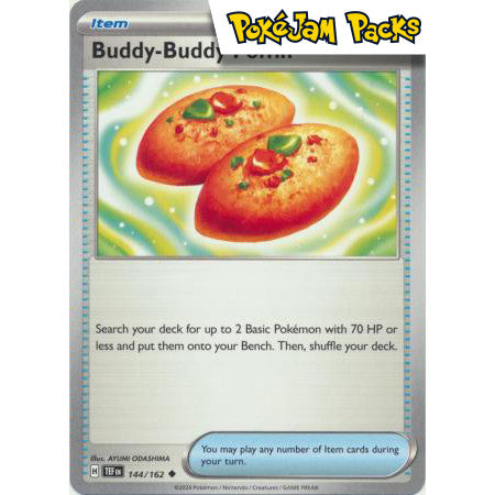 Buddy - Buddy Poffin - 144/162 - Scarlet & Violet: Temporal Forces - Pokémon TCG