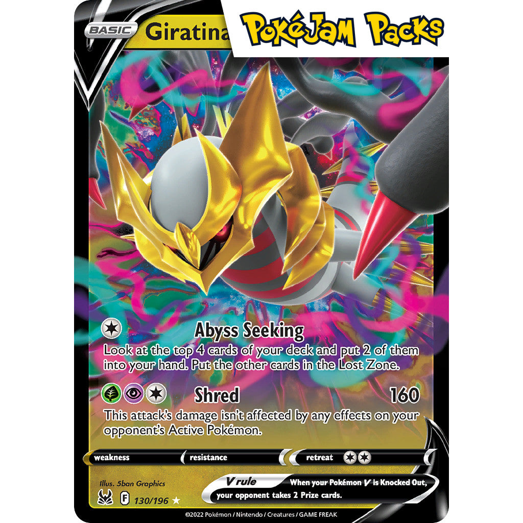 Giratina V - 130/196 - Ultra Rare - Sword & Shield: Lost Origin - Pokémon TCG