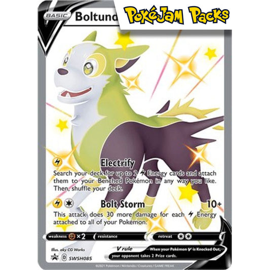Boltund V - SWSH085 - Shiny Promo - Sword & Shield Promos - Pokémon TCG