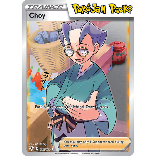 Choy - 182/189 - Full Art Ultra Rare - Sword & Shield: Astral Radiance - Pokémon TCG